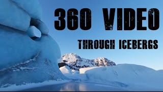 Glacier ride  360 video [upl. by Soiritos]