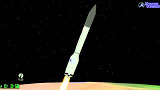 Rocket Launch  Inmarsat5 F1  ILS Proton [upl. by Furnary]