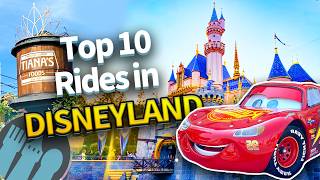 TOP 10 Rides in Disneyland [upl. by Ahsenrac]