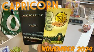 CAPRICORN ASSISTANCE coming your way Nov 13 2024 Daily Tarot Reading [upl. by Bean]