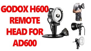 Godox H600B extension head for Godox AD600 Overview  Power Comparison [upl. by Eat]