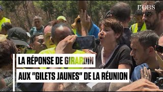 A la Réunion Girardin annonce aux quotgilets jaunesquot des mesures pour le pouvoir dachat [upl. by Nyar]