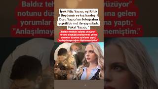 İPEK FİLİZ YAZICI EŞİ UFUK BEYDEMİR VE KIZ KARDEŞİ EŞİ DURU YAZICI İÇİN BALDIZ TEHLİKELİ SULARDA YÜZ [upl. by Bryana]