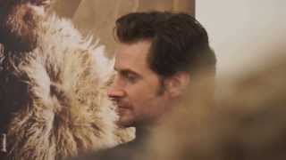 Richard Armitage Luke Evans Hobbit Waterstones Event 201312061 [upl. by Ateuqahs]