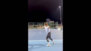 Tennis forehand practice  Intermediate 🎾🔥 [upl. by Ysus719]