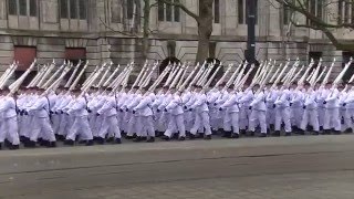 Defilé 350 jaar Korps Mariniers [upl. by Castora]