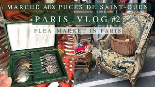 Paris VLOG 2Marché aux Puces de St OuenFlea Market in ParisVernaison [upl. by Tucky]