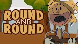 Round and Round Silly Interactive Song for Children [upl. by Nodnart429]