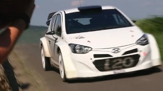 Thierry Neuville Test Germany 2014  Hyundai i20 WRC [upl. by Rattan]