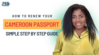 Cameroonpassport Application  An easy step by step guide [upl. by Dani]