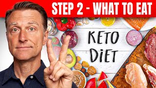 Dr Bergs Guide to Healthy Keto® Eating Step 2  What to Eat [upl. by Pudens]