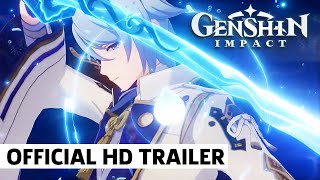 Genshin Impact Kamisato Ayato Character Demo Trailer [upl. by Mungam]