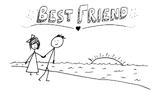 Jason Mraz  Best Friend  AMAZING Animated Lyrics Video [upl. by Ivad23]