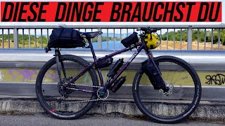 XXL Packliste Alles was du fürs Bikepacking brauchst  Solo Overnighter Packliste  Gravelbike [upl. by Haym]