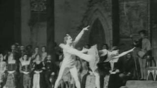 SWAN LAKE  Black Swan Plisetskaya debut 1947 [upl. by Ocihc]