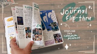 Mid Year Journal FlipThru  Sterling Ink Common Planner [upl. by Aryk]