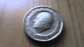 10 Norwegian krone coin from 1986 in HD [upl. by Airetnuhs394]