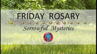 Friday Rosary • Sorrowful Mysteries of the Rosary 💜 October 4 2024 VIRTUAL ROSARY  MEDITATION [upl. by Adnwahsar]