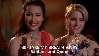 Top 50 Santana Lopez songs  Glee [upl. by Urana]