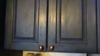 Annie Sloan Chalk Painted Kitchen CabinetsSpunky Real Deals [upl. by Etiam]