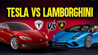 Elon Musk Tesla Model S Plaid vs Supercars  SHOCKING Results [upl. by Rahsab]