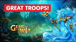 Gems of War Weekly Soulforge Review Whats Good and Bad Aquaticus [upl. by Doubler]