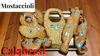 Mostaccioli CALABRESI  Nzuddi o Nzulli [upl. by Starlin]