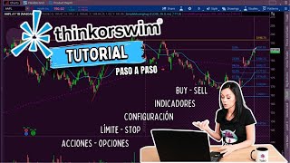 Thinkorswim desde cero Funciones claves para hacer tus operaciones Cómo utilizar la plataforma [upl. by Tterrab]