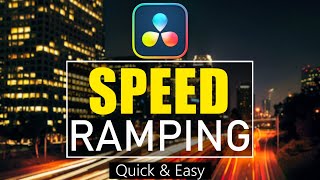 How to Speed Ramp in DaVinci Resolve  Tutorial [upl. by Ecnahs]