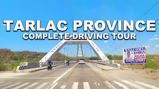 Tarlac Province Complete Driving Tour via MacArthur Highway [upl. by Crellen]