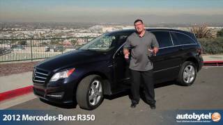 2012 MercedesBenz RClass Test Drive amp Luxury Car Review [upl. by Nesyaj]