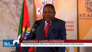 MOÇAMBIQUE ELEIÇÕES AUTÁRQUICAS [upl. by Hairacaz]