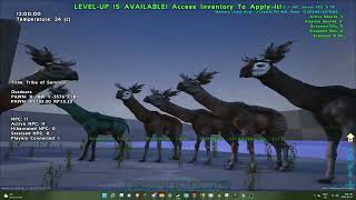 ARK Saurians Evolved Primordial Sivatherium Showcase The epic taming mount [upl. by Naman]