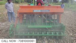 KAMBOJ SMART SEEDER  MULTICROP sowing directly in Maize Residues 91 7381000061 [upl. by Nelram]