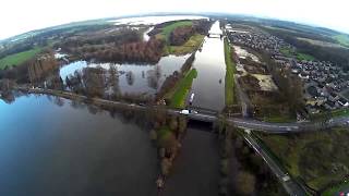 December 2015 Floods at Woodlesford Lock [upl. by Deckert193]