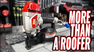 MAX USA SuperRoofer Coil Nailer Review CN445R3 [upl. by Greggory]