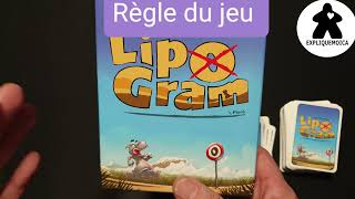 LIPOGRAM règle du jeu en français par expliquemoica [upl. by Eiclud]