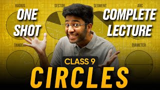 Circles Class 9 in One Shot 🔥  Class 9 Maths Chapter 9 Complete Lecture  Shobhit Nirwan [upl. by Atteuqahs162]