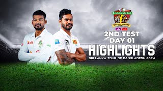 Bangladesh vs Sri Lanka Highlights  2nd Test  Day 1  Sri Lanka tour of Bangladesh 2024 [upl. by Mccullough]