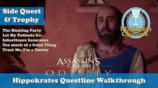 Hippokrates Questline  Trust me Im a Doctor Trophy  Achievement  Assassins Creed Odyssey [upl. by Eillac476]