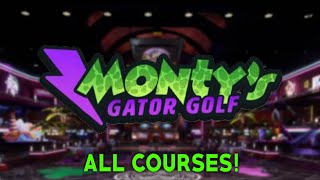 All Monty Golf Courses FNAF Security Breach  Ruin  from FNAF The Supreme Guide [upl. by Cozmo859]