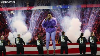 Fantasia performs national anthem at the 2024 College Football Playoff National Championship [upl. by Brufsky]