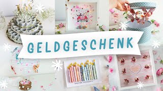 Kreative DIY Geldgeschenke originell verpacken für Hochzeiten Geburtstage amp Jubiläum  TRYTRYTRY [upl. by Danna207]