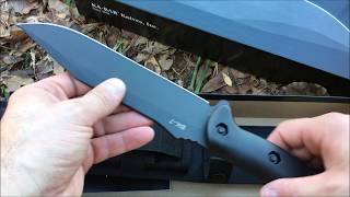 KABAR BK7 Field Test Awesome Survival Knife [upl. by Ettinger]