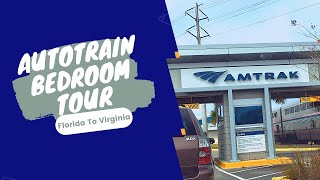 Amtrak Autotrain Bedroom Tour plus Tips Descriptions and Advice from January 2022 [upl. by Oigaib]