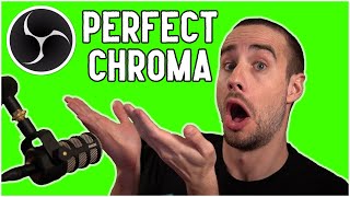 OBS Tutorial  Perfect Green Screen Chroma settings [upl. by Eiramassenav497]