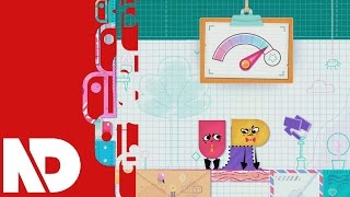 eShop EU Snipperclips  First Look [upl. by Laersi]