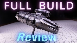 Razor Crest Bandai Full Build Review [upl. by Kakalina428]