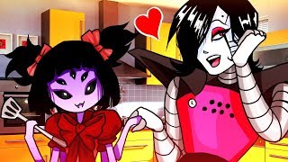 Cooking With Mettaton amp Muffet Funny Cinematic Undertale AU Animation Roleplay [upl. by Bopp]