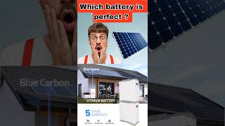 Best Battery Storage Options for Solar Power 🔋SolarEnergy BatteryStorage RenewableEnergy shorts [upl. by Ycnaffit]